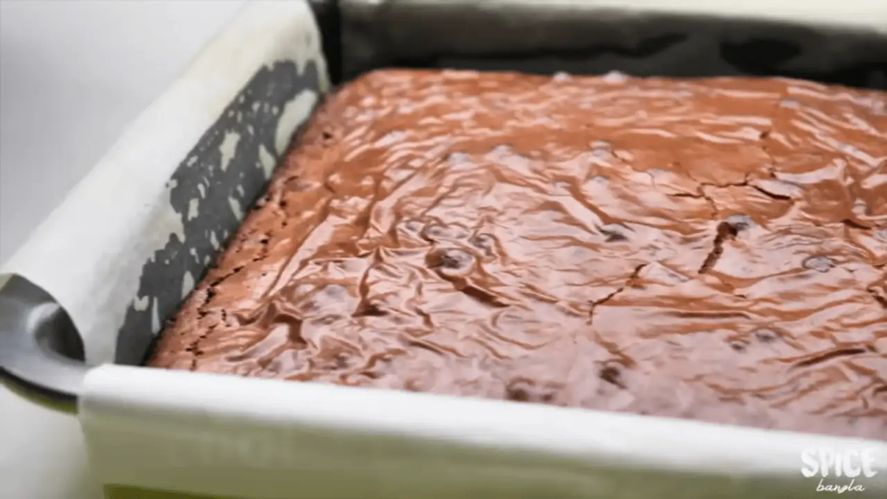 The Best Fudgy Brownie Recipe in a baking bowl