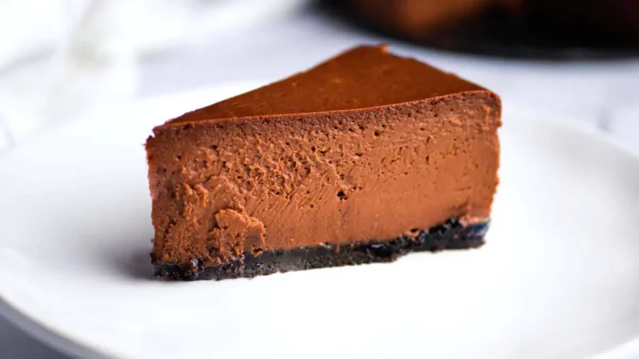 Chocolate cheesecake