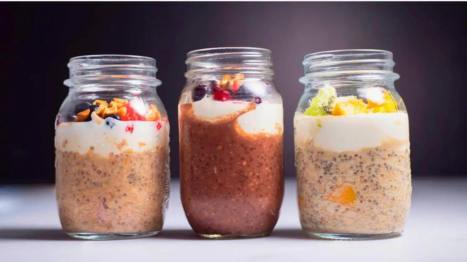 Overnight Oats 3 Ways