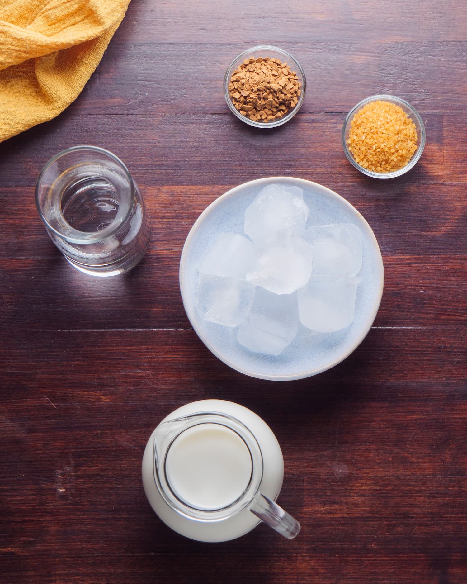 Iced Coffee Ingredients 