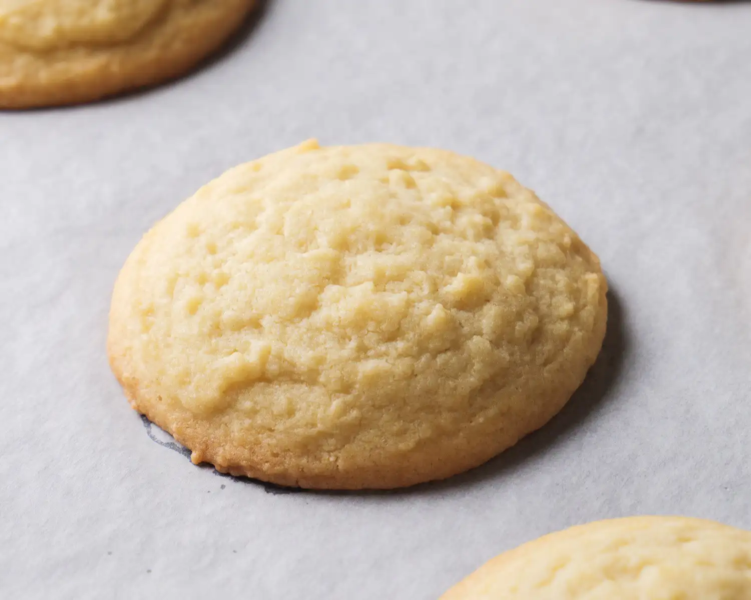 Sugar Cookies Recipe on the surface of a board