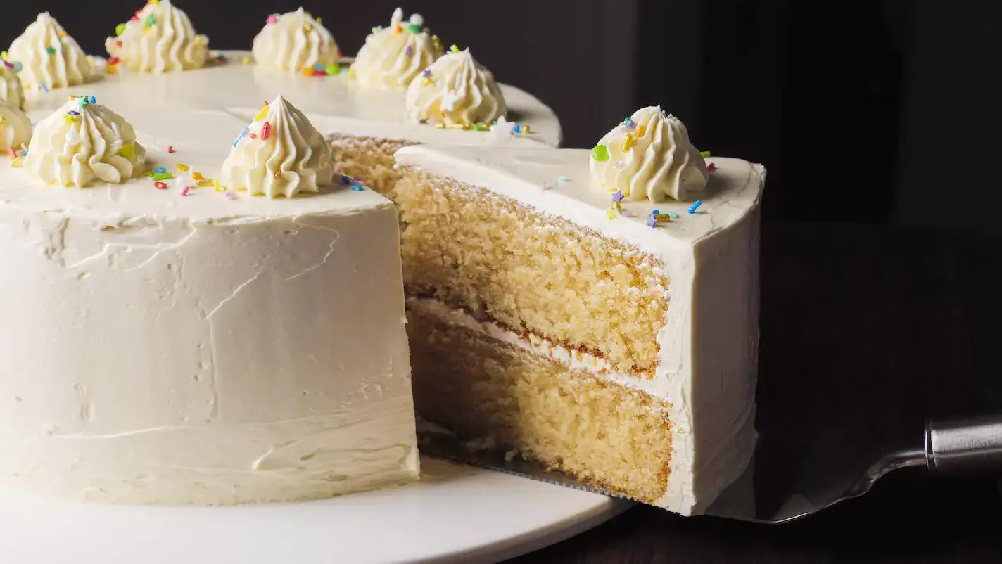 8 Inch Cake Recipe | The Best Vanilla Cake Stays Moist for Days