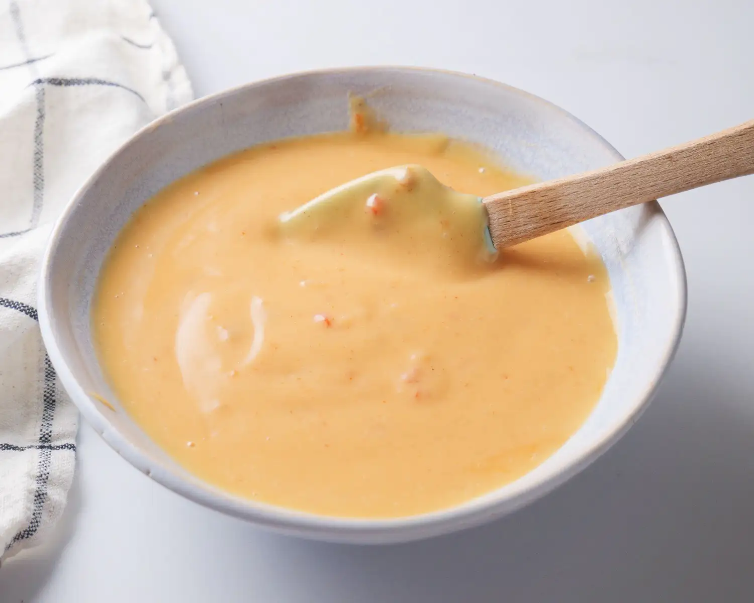 Bang Bang Sauce Recipe on a small bowl with a spatula