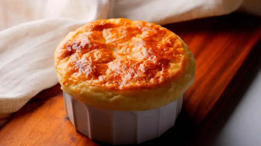 Chicken Pot Pie in a ramekin 