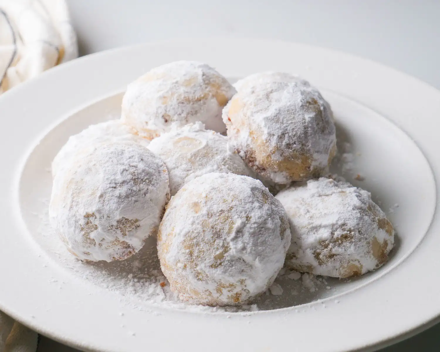 Mexcian Cookies Recipe on a serving plate