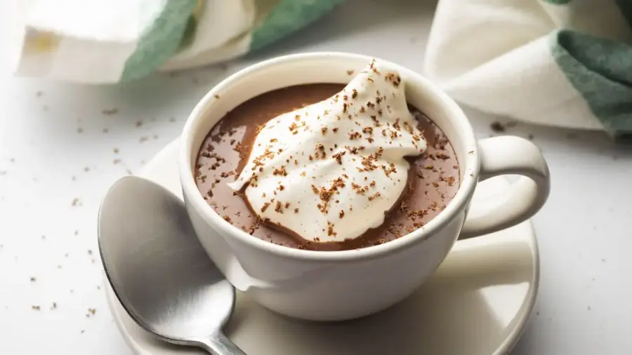 Hot Chocolate in a cup made with Hot Cocoa Mix 
