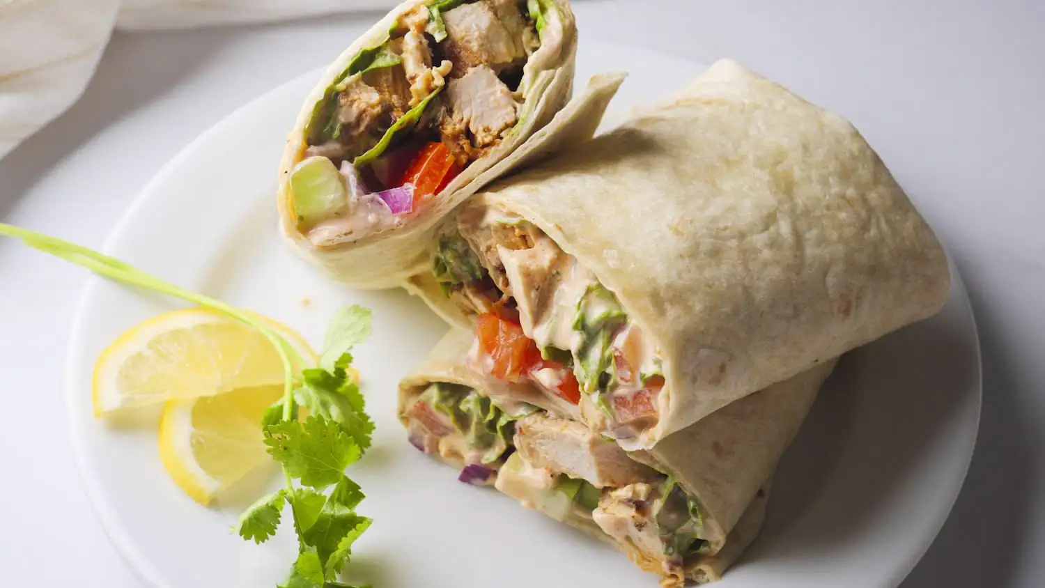 Spicy Grilled Chicken Wraps Recipe